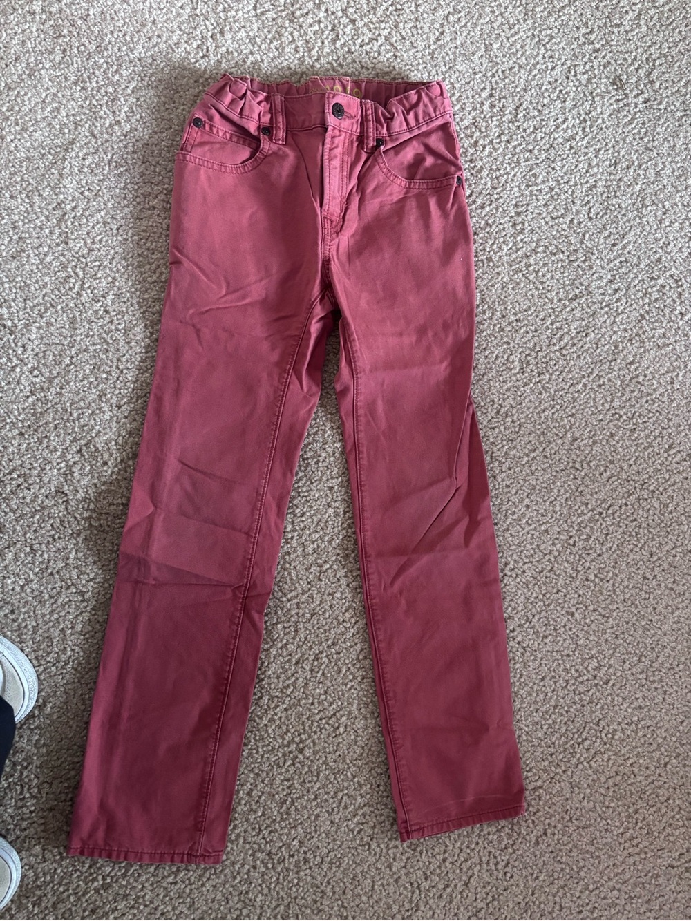 GAP Straight Leg Jeans - Rosewood Pink